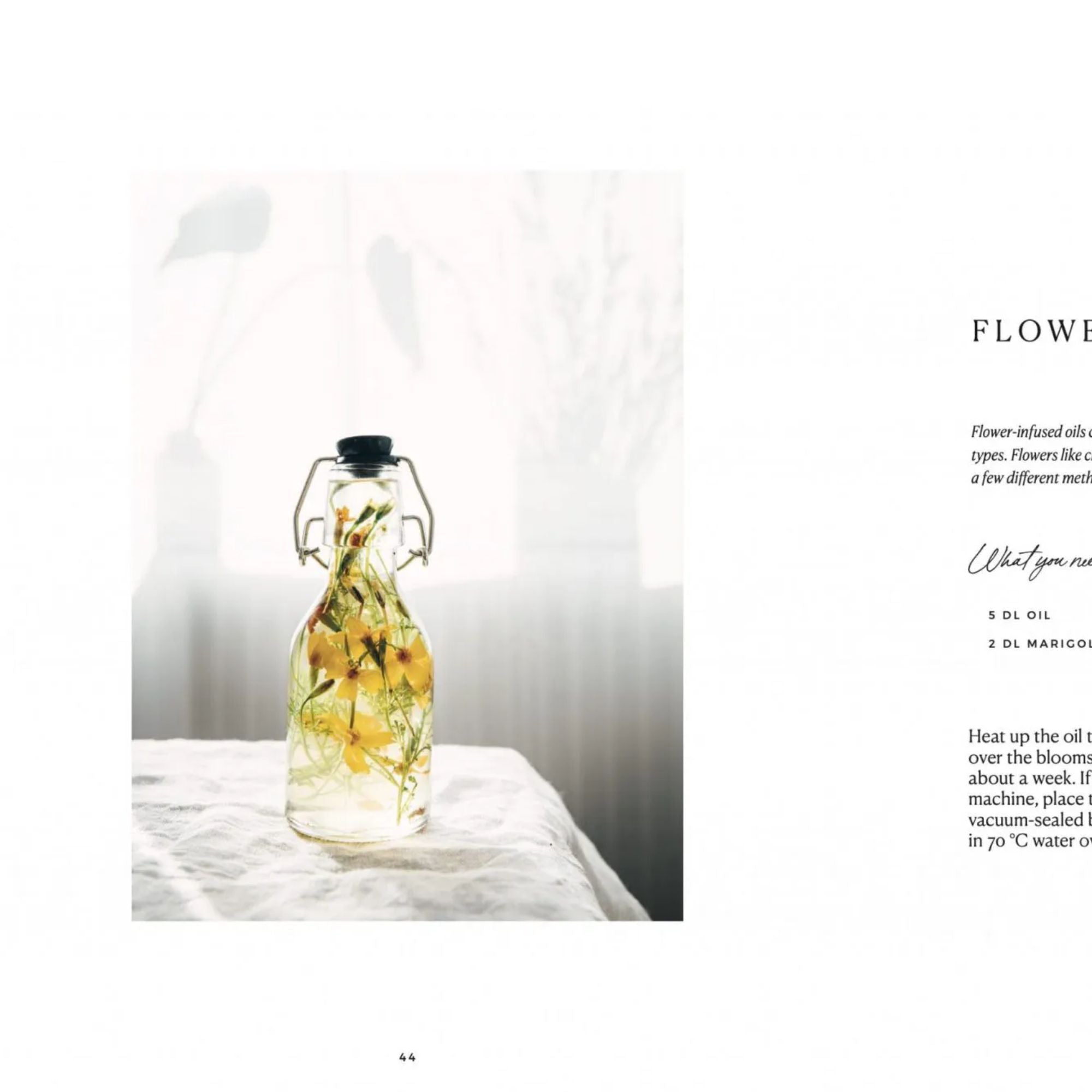 Flowers on a Plate - Hardcover Book