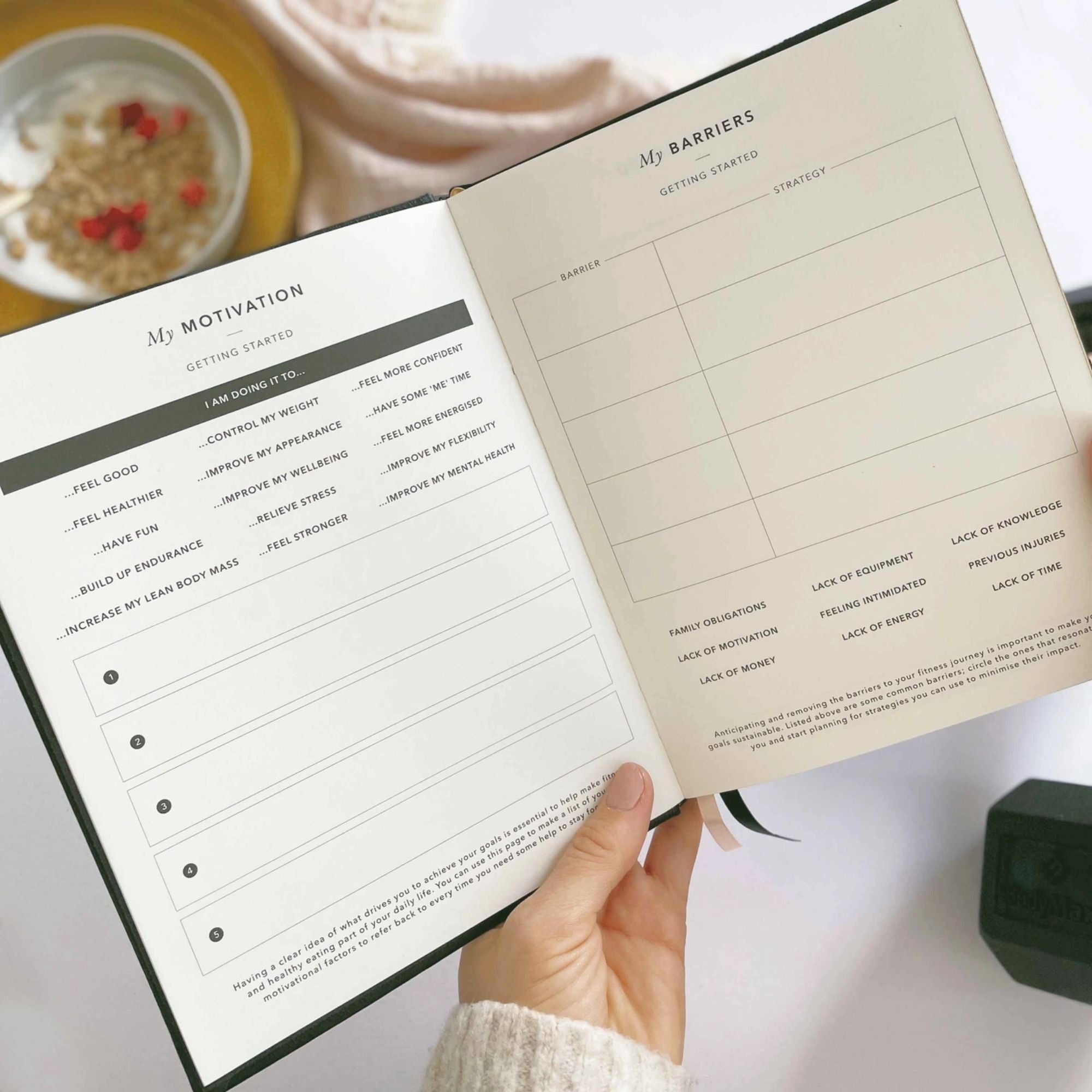 Fitness, Workout & Meal Planner