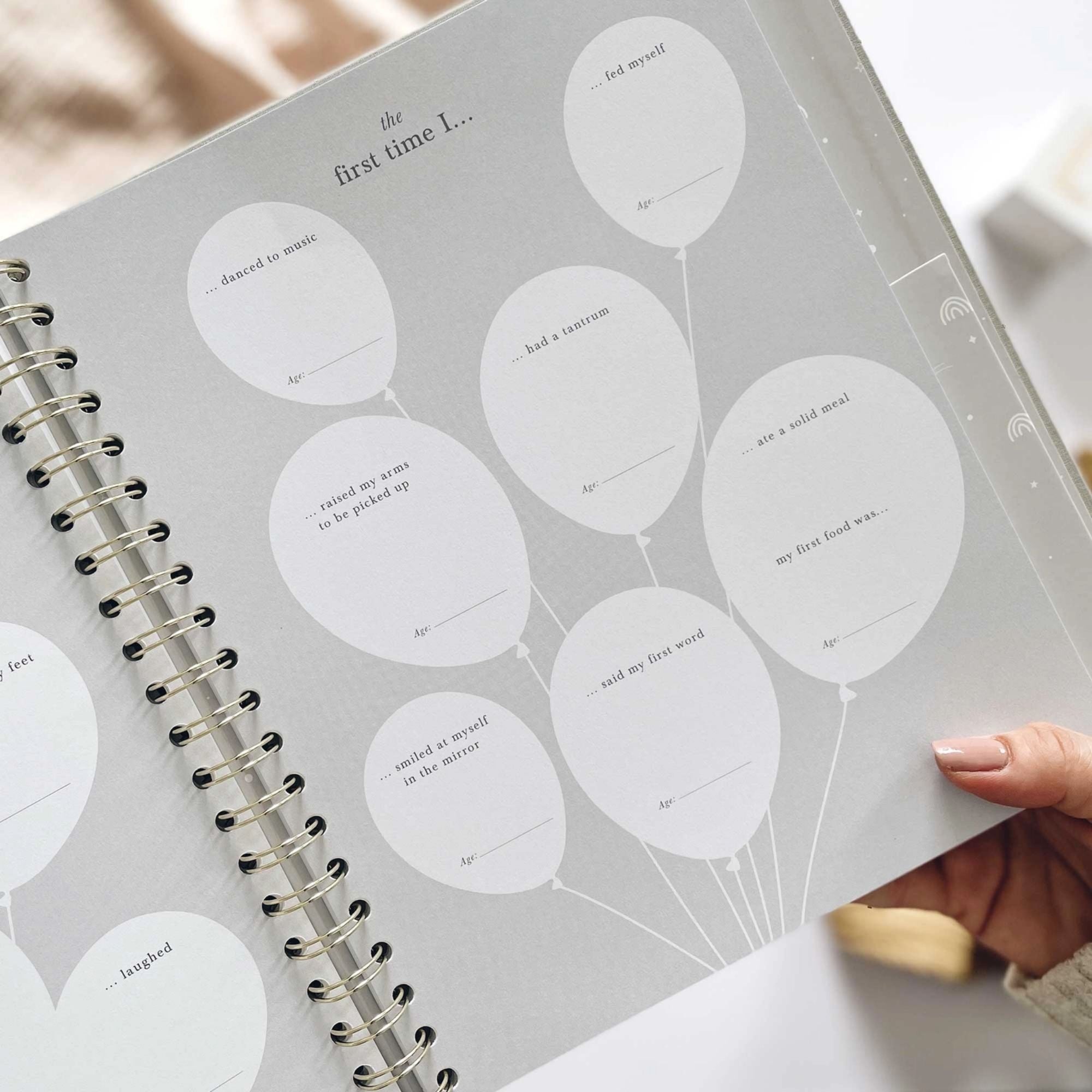 Baby Milestone Book