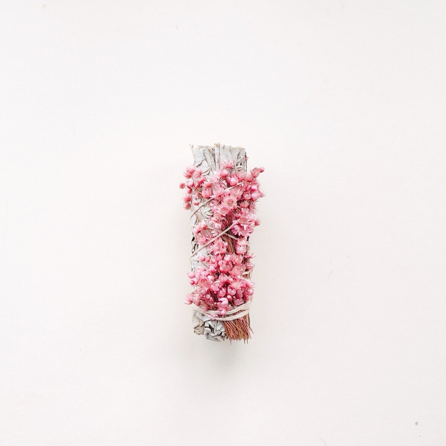 White Sage & Pink Wildflowers