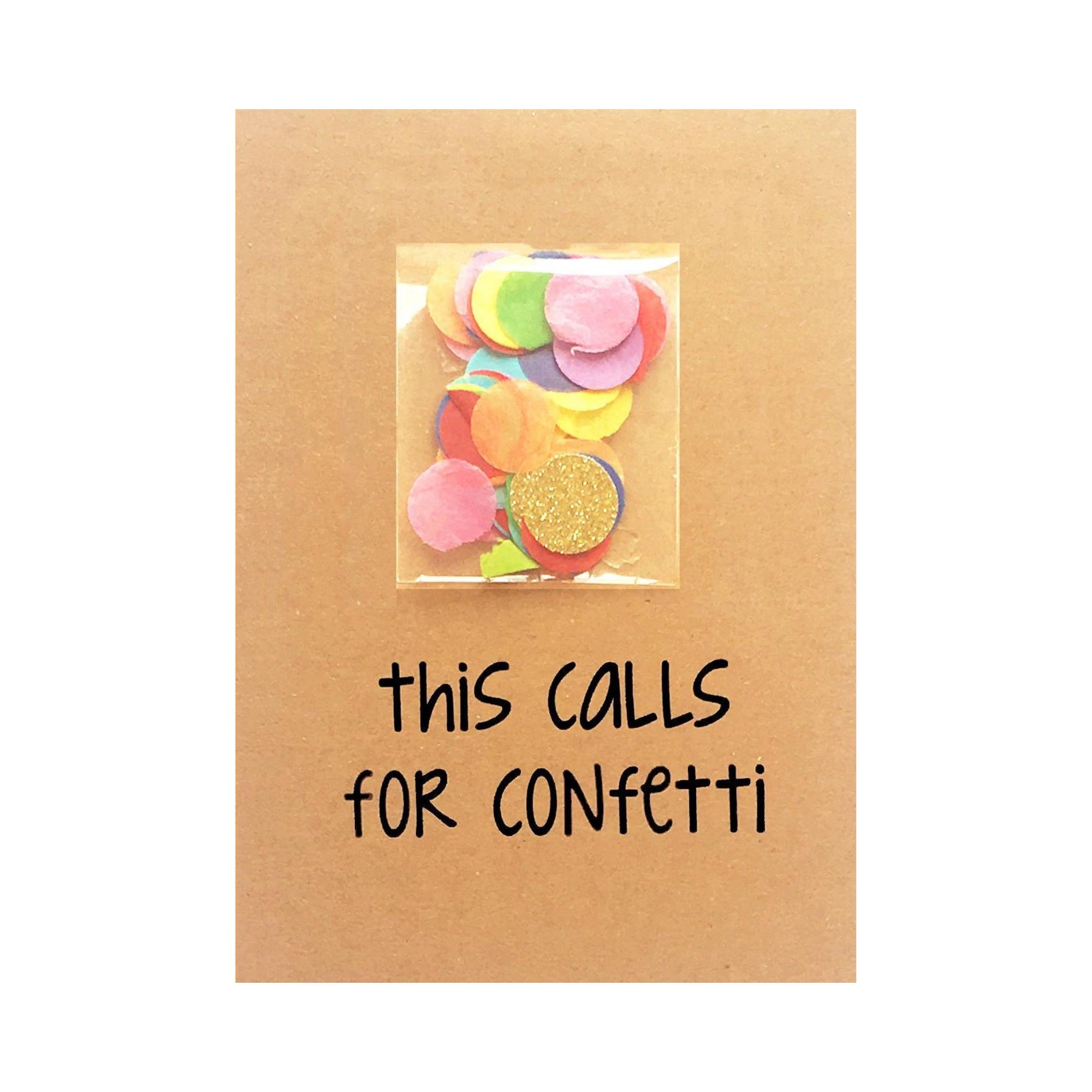 This Calls for Confetti Card