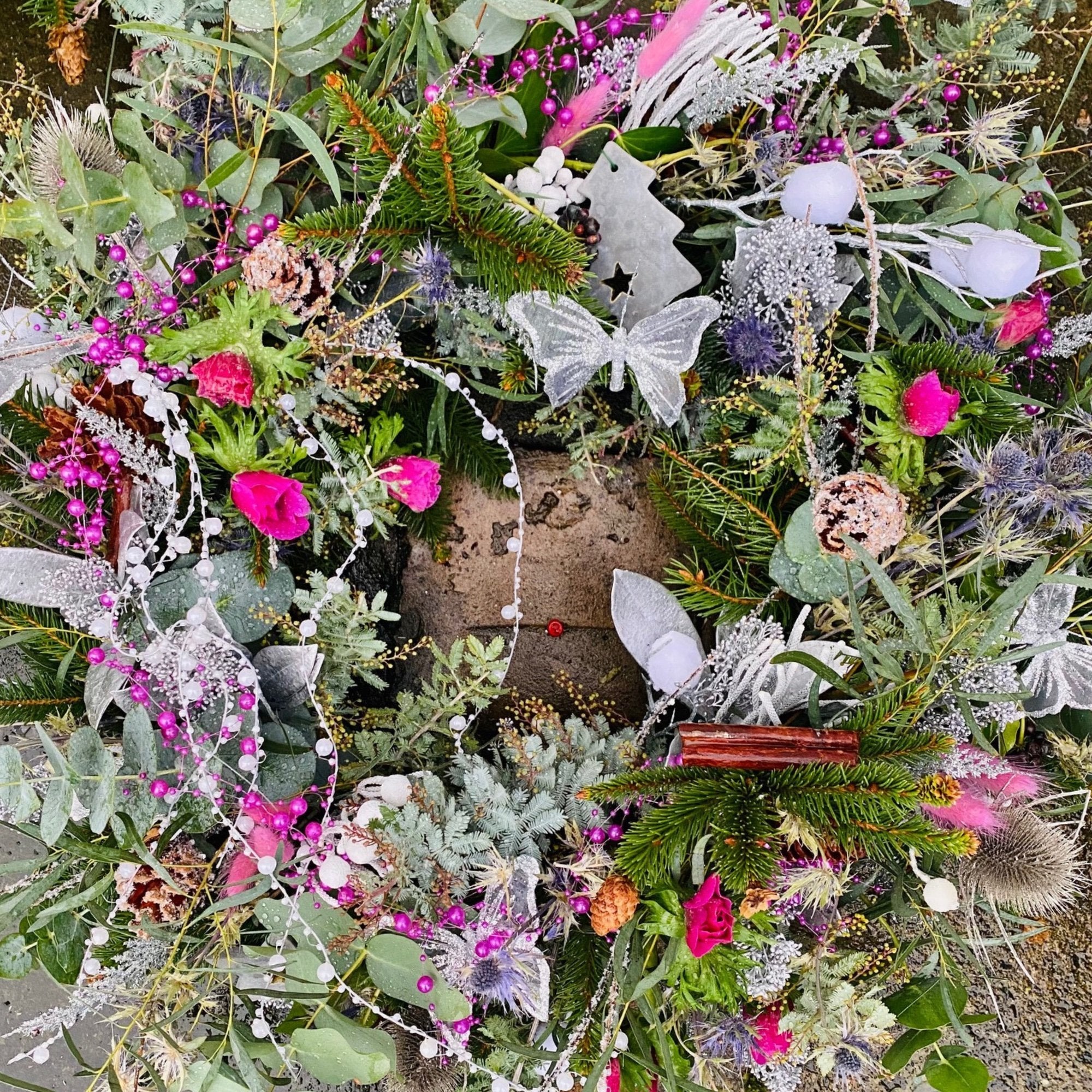 Fresh Festive Wreath