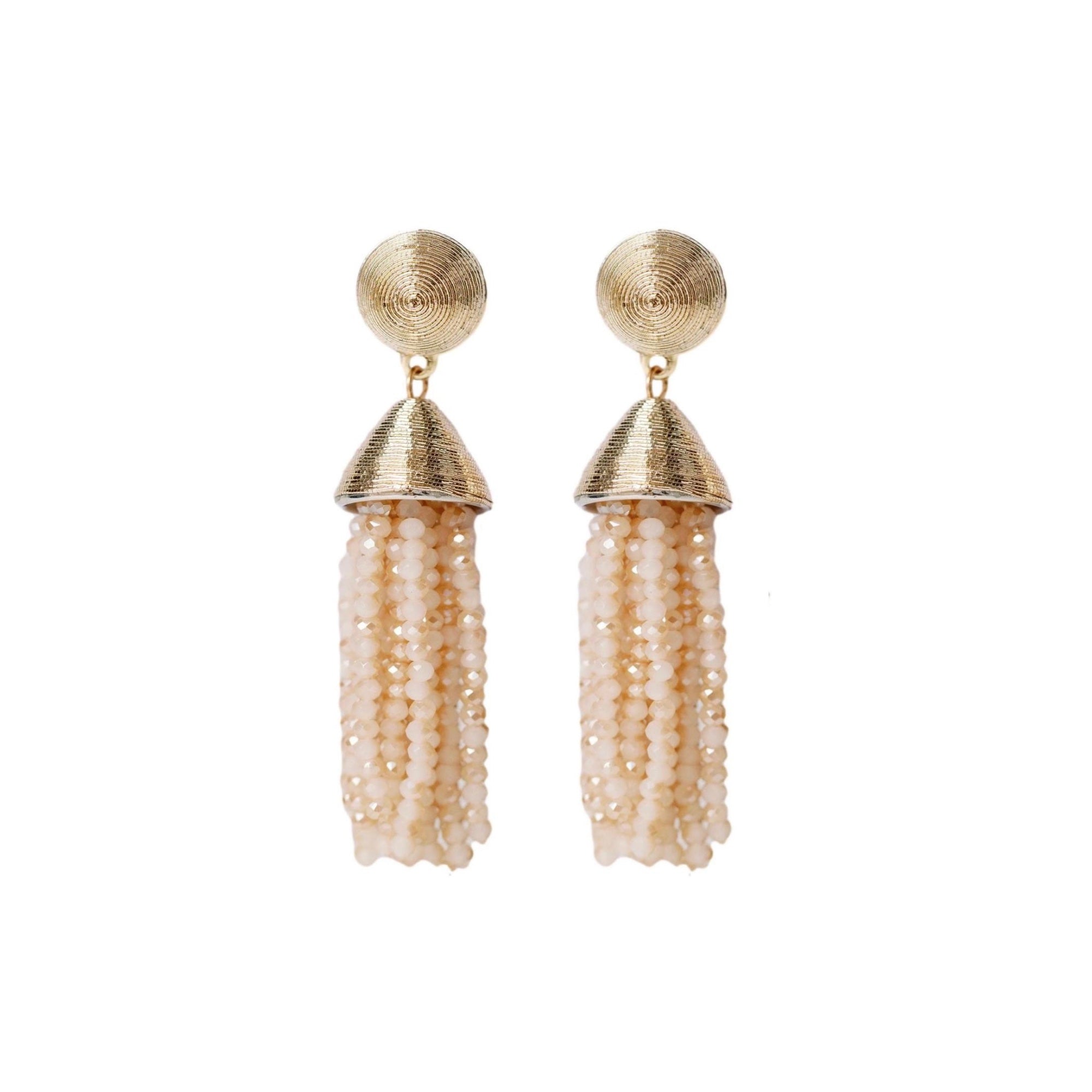 Gold Tassel Earrings